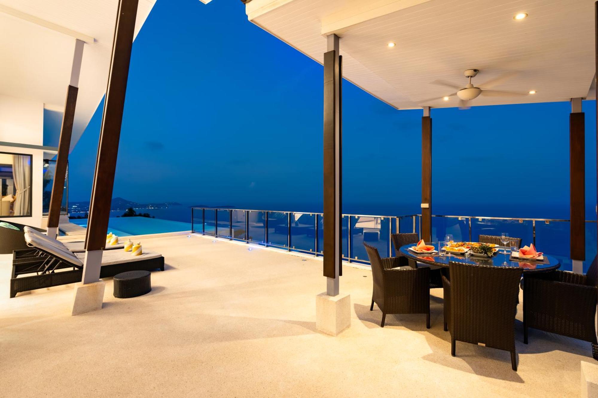 Karpe Diem Villa - Twin Infinity Pools Bãi biển Chaweng Ngoại thất bức ảnh
