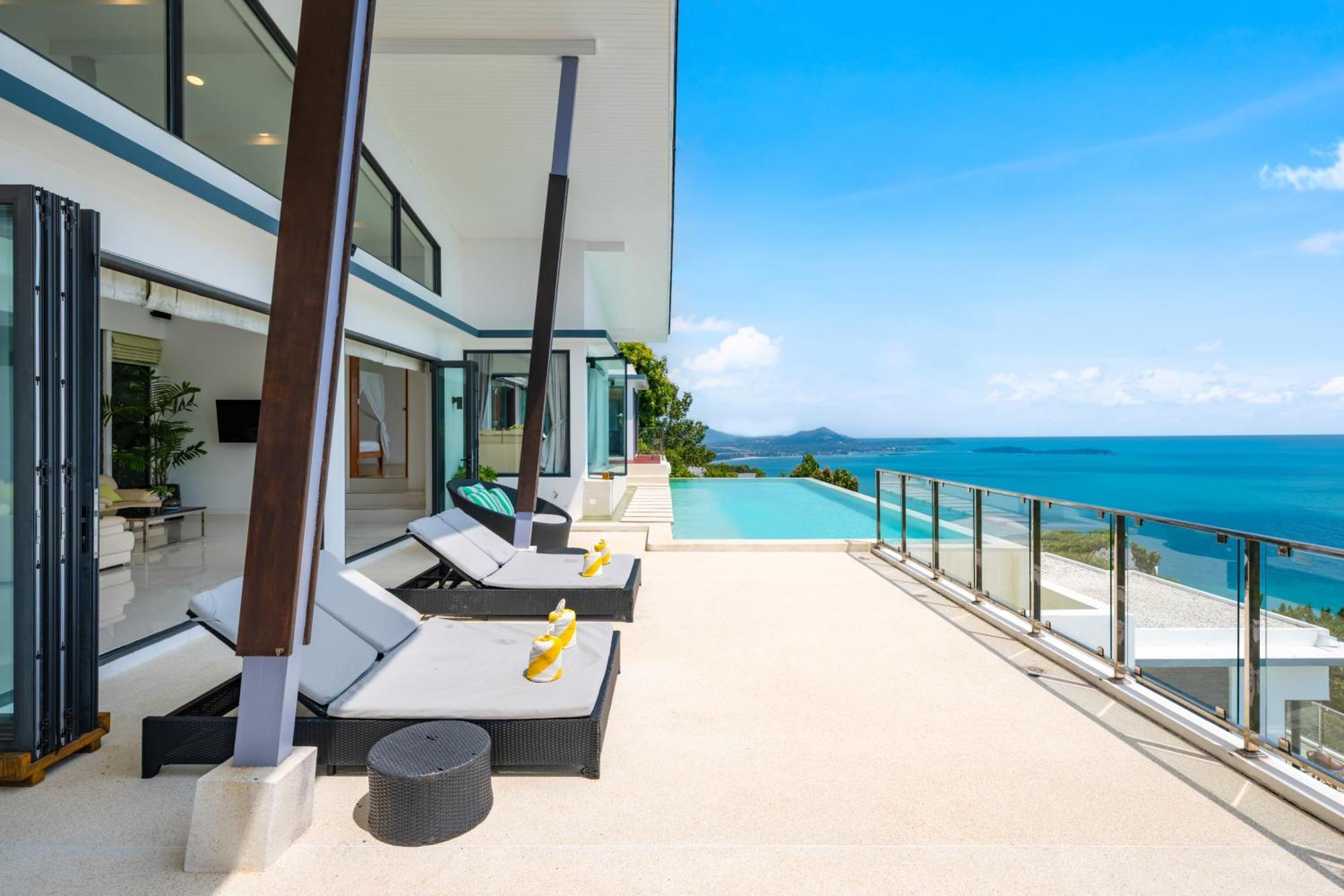 Karpe Diem Villa - Twin Infinity Pools Bãi biển Chaweng Ngoại thất bức ảnh