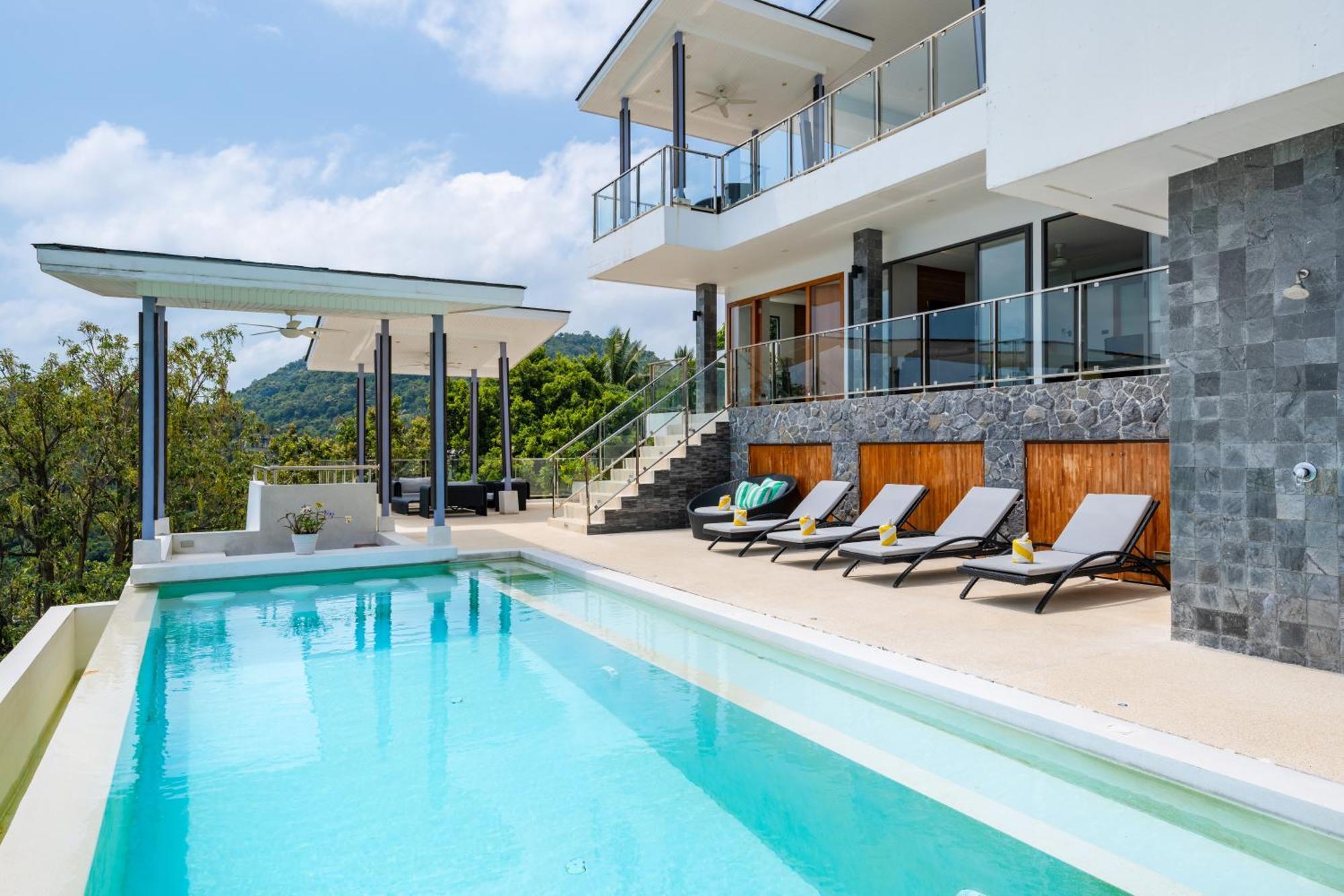 Karpe Diem Villa - Twin Infinity Pools Bãi biển Chaweng Ngoại thất bức ảnh