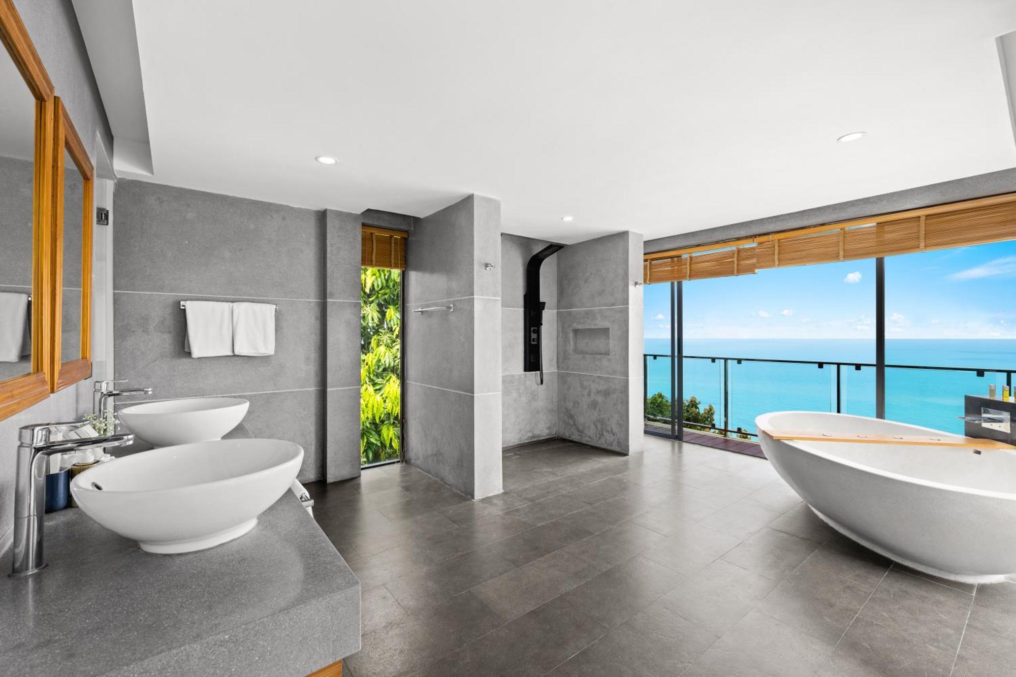 Karpe Diem Villa - Twin Infinity Pools Bãi biển Chaweng Ngoại thất bức ảnh