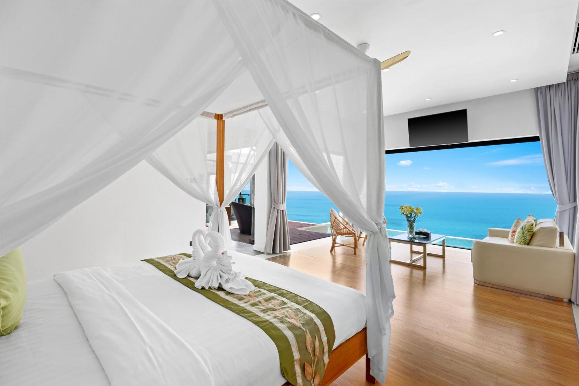 Karpe Diem Villa - Twin Infinity Pools Bãi biển Chaweng Ngoại thất bức ảnh