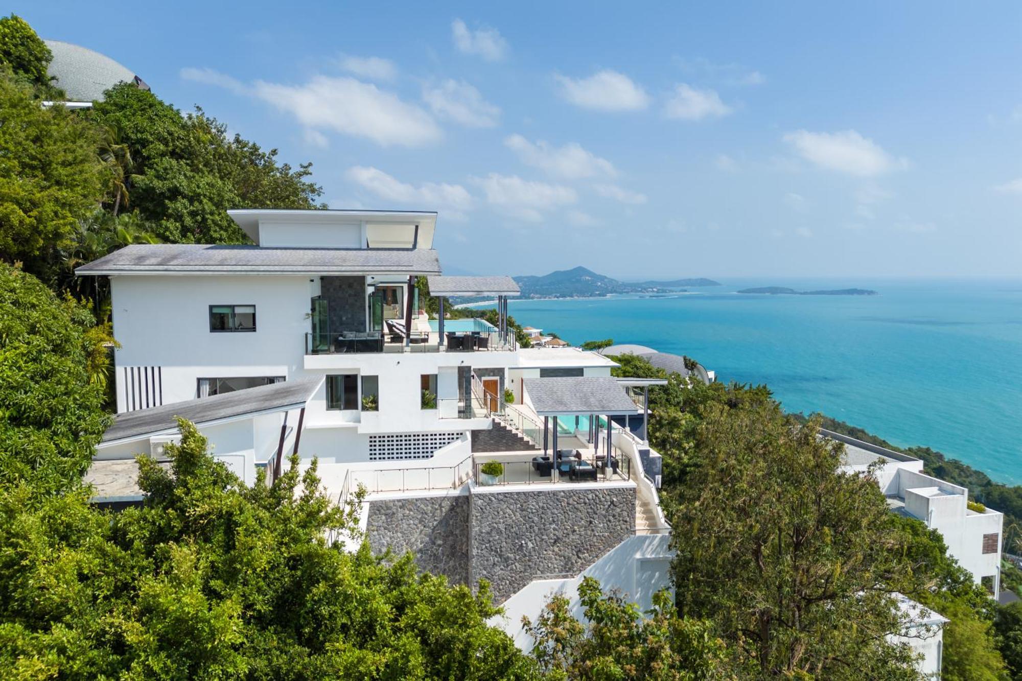 Karpe Diem Villa - Twin Infinity Pools Bãi biển Chaweng Ngoại thất bức ảnh