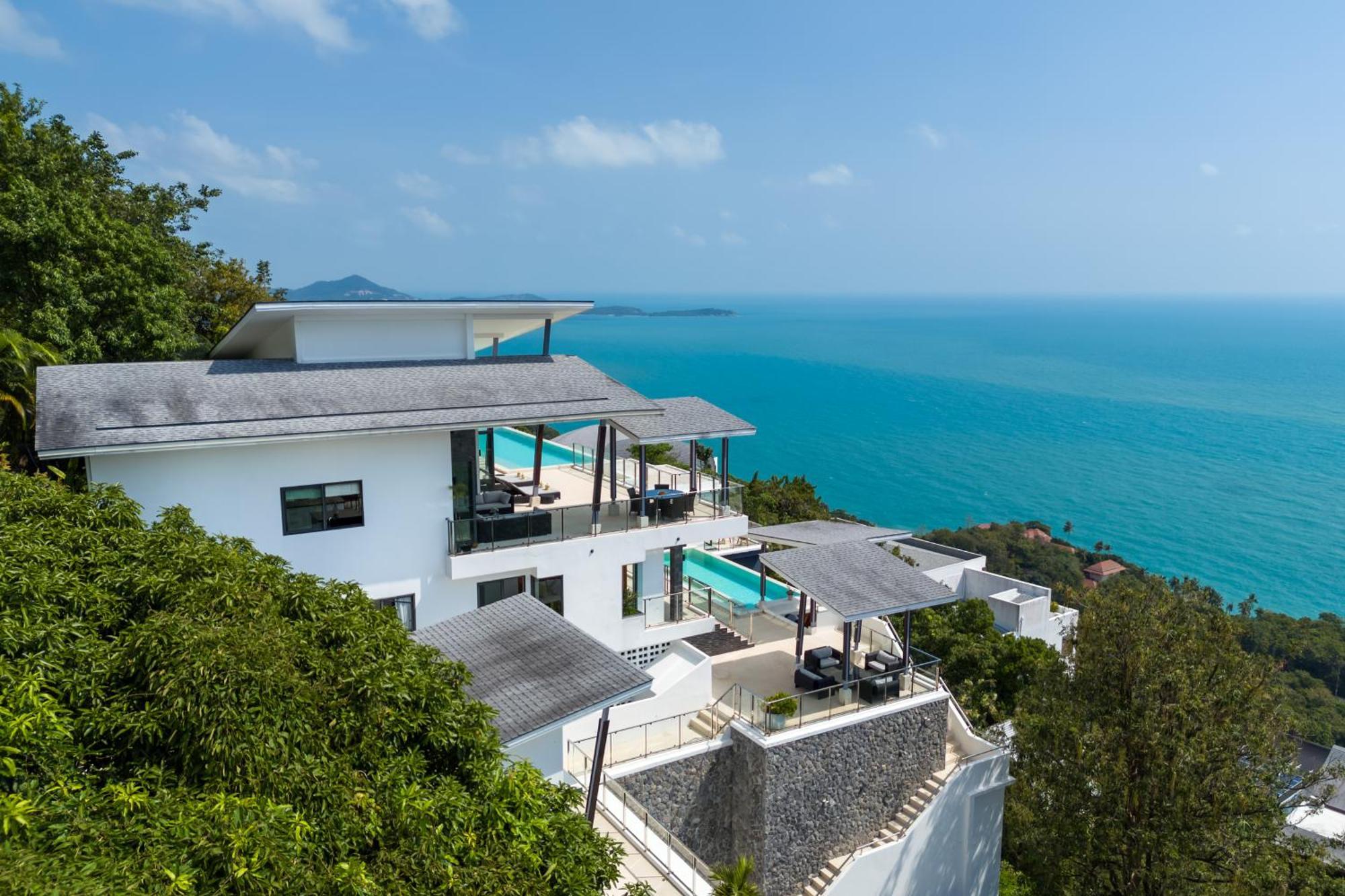 Karpe Diem Villa - Twin Infinity Pools Bãi biển Chaweng Ngoại thất bức ảnh